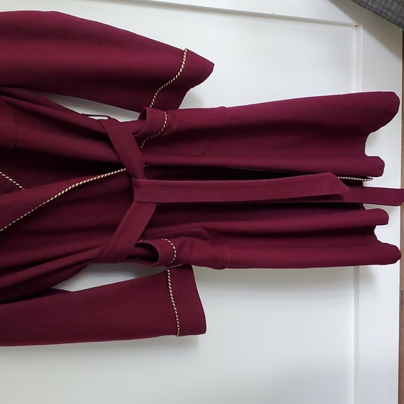 Fabulous 1950 era 100% wool robe smoking jacket - Picture 2 of 10